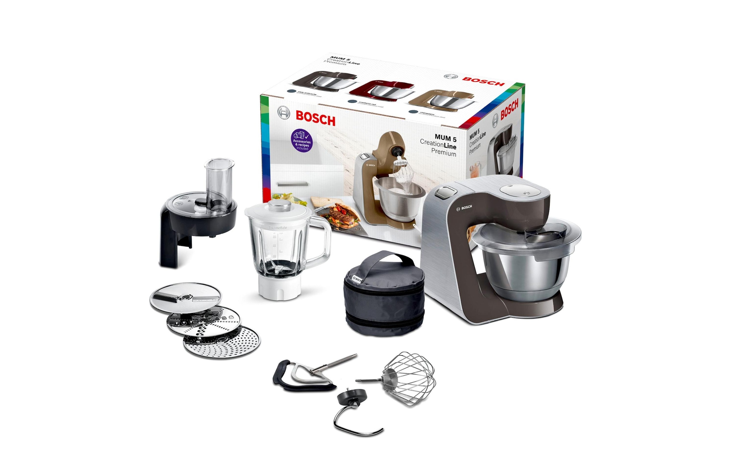 BOSCH Küchenmaschine »MUM58A20 Braun«
