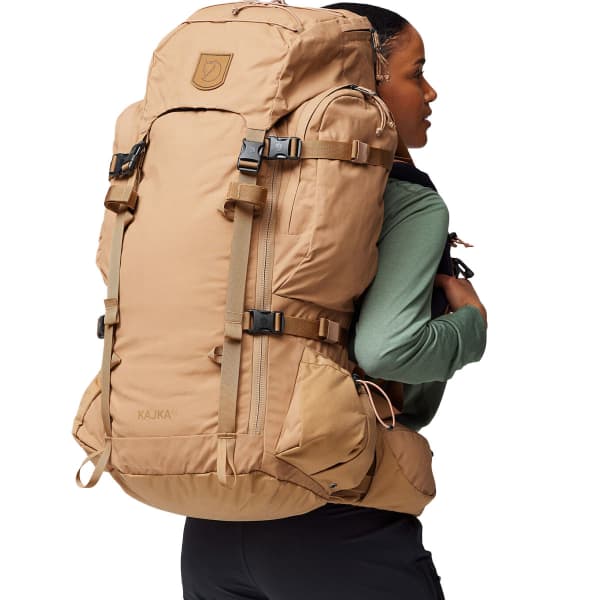 Sac à dos randonnée FJALLRAVEN KAJKA 55 KHAKI DUST