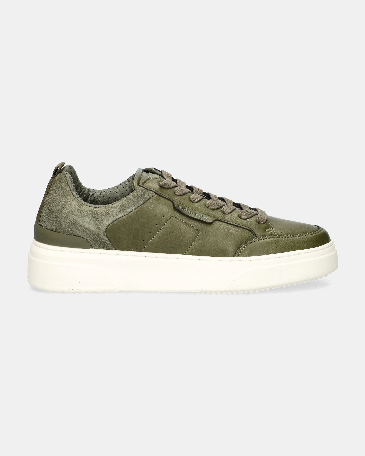 Bjorn Borg T1930 Tennis Mid Lage sneakers  - groen