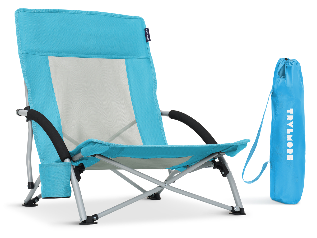 TRVLMORE Beach Chair Low strandstoel - Blue