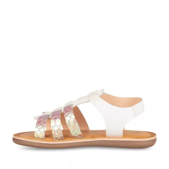 Sandales BLANC FREEMOUSS GIRL CUIR
