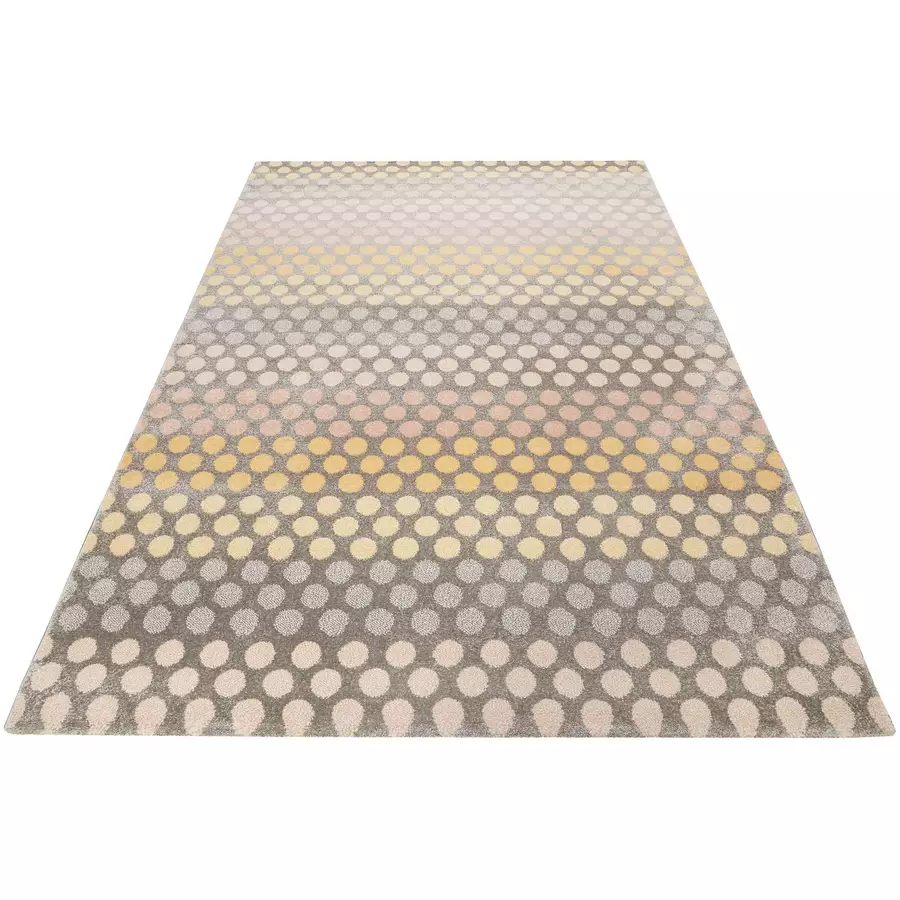 Esprit Kurzflorteppich Spotted Stripe taupegelbrosa