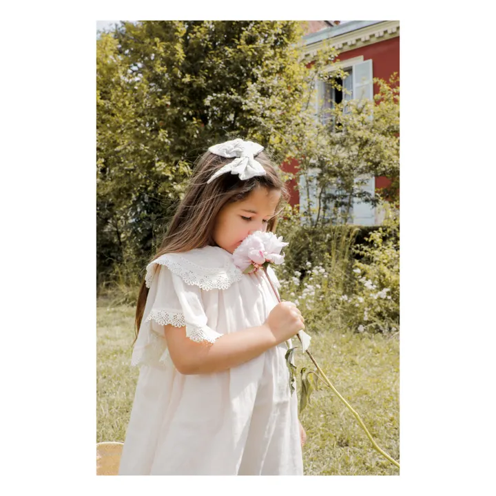 Louise Misha Robe Parvati Dentelle | Rose poudré