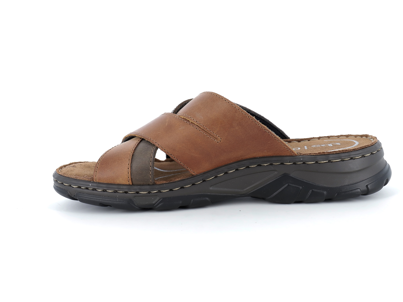 Tbs-JACQUIE Cuir Multi-Marron
