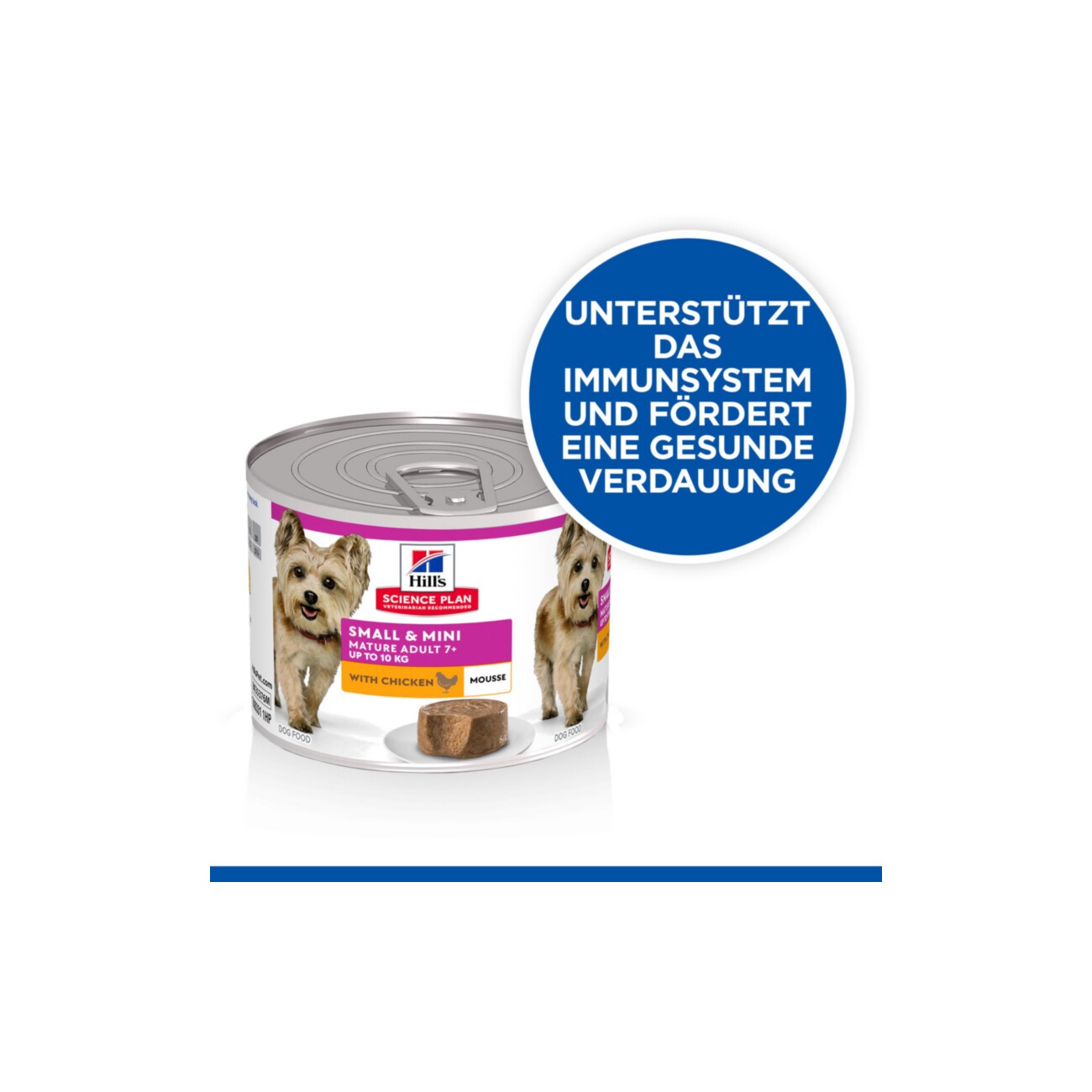Hill's Science Plan 7+ Small & Mini mit Huhn, Mousse 12x200 g