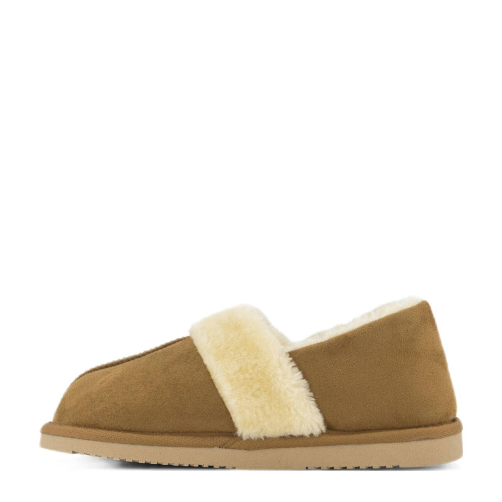 ESPRIT pantoffels cognac