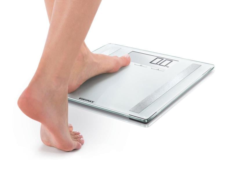 Soehnle Körperanalysewaage Shape Sense Control 200 Weiss Diagnosewaage