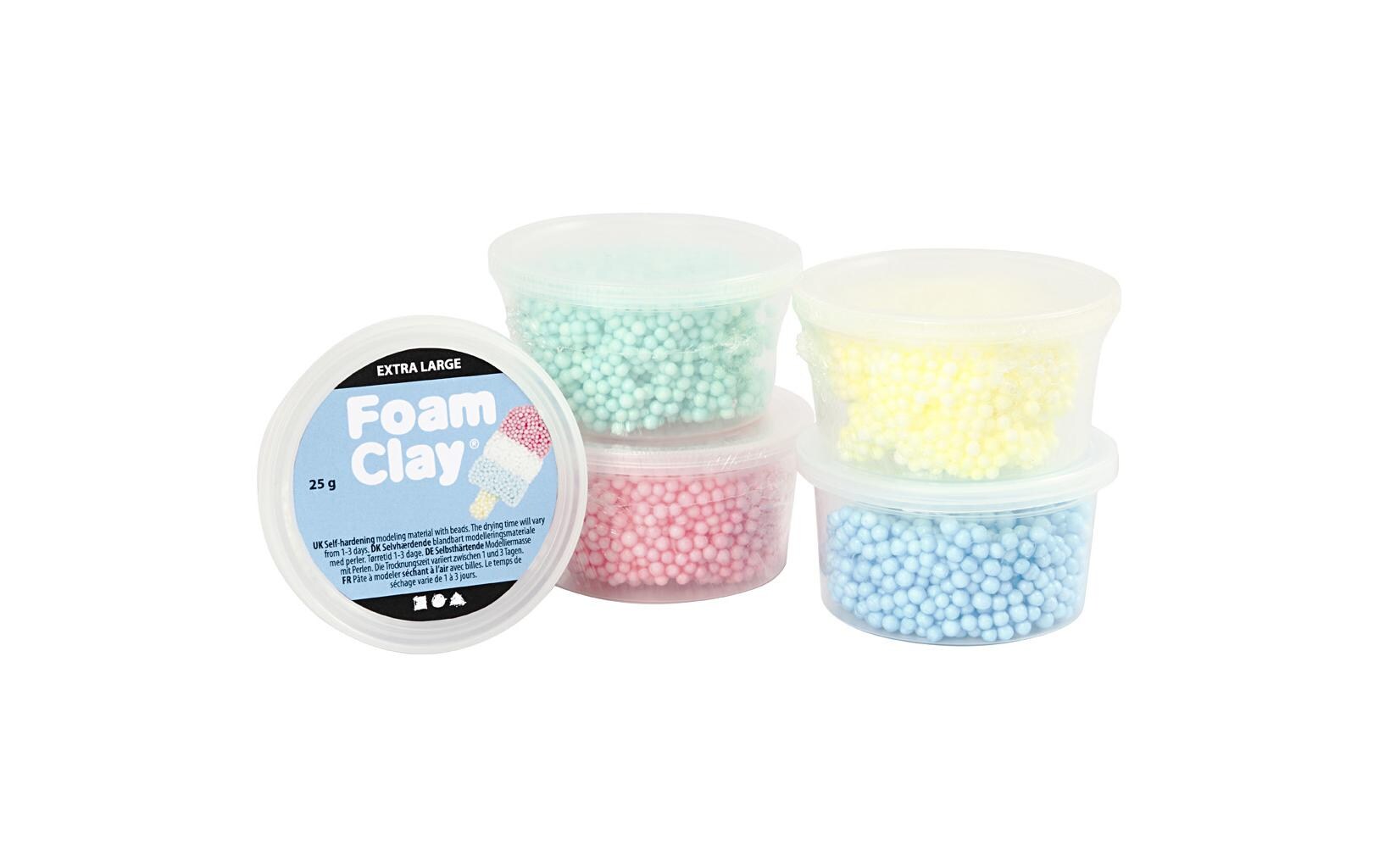 Modellier-Set Foam Clay Extra Large 5-teiligFoam Clay Set