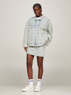 Jaqueta jeans oversized Daisy