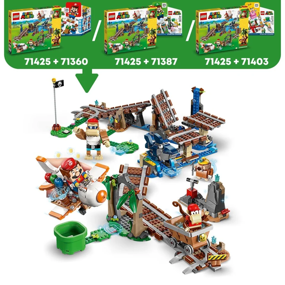 LEGO Super Mario - Diddy Kongs minevognstur – udvidelsessæt (71425)