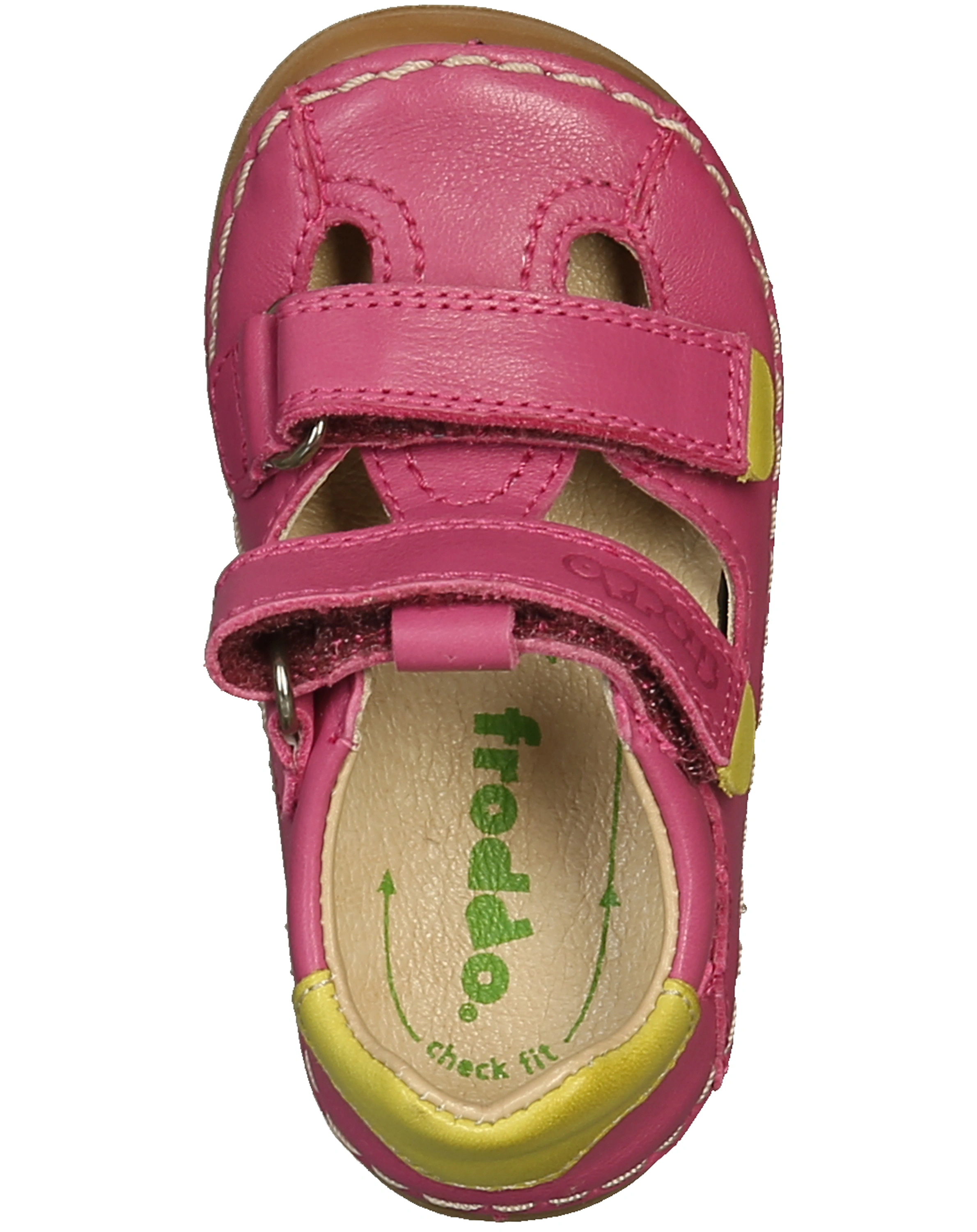 Sandale PAIX DOUBLE in fuxia