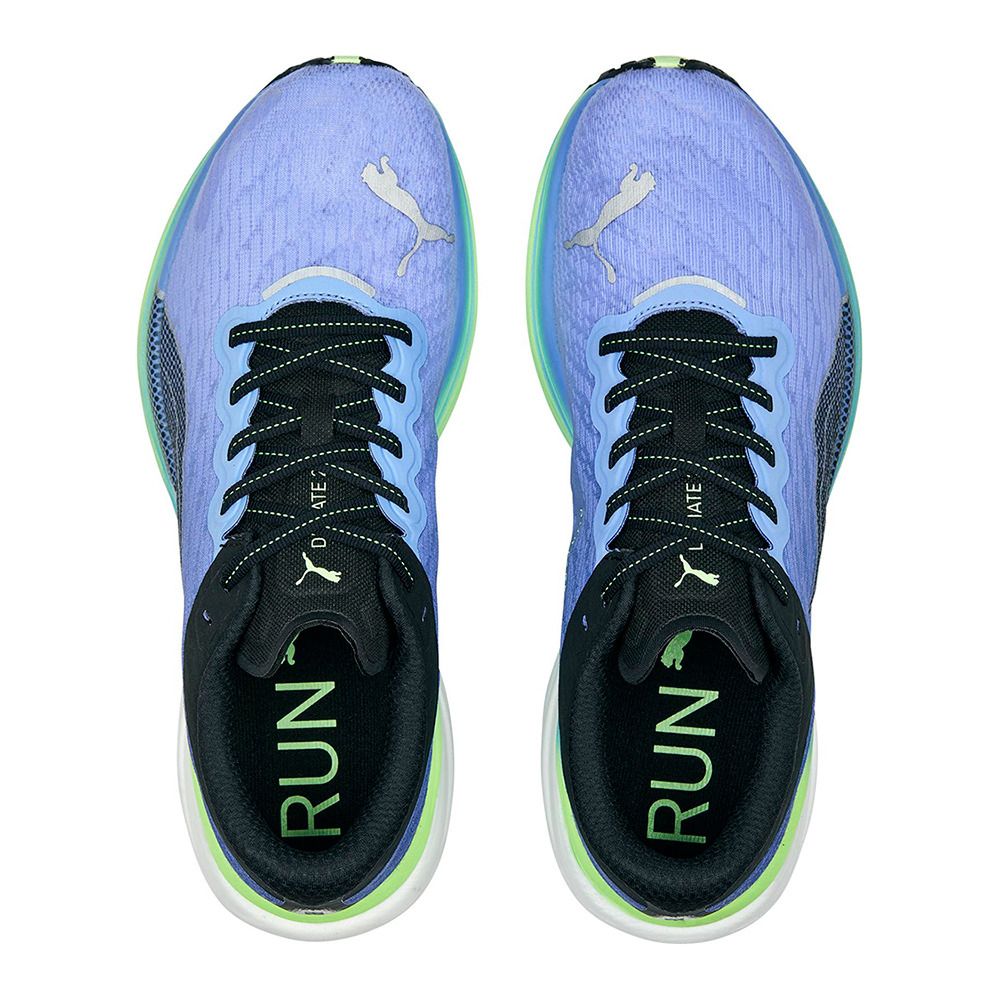 Puma DEVIATE NITRO 2 - Chaussures Running Homme royal sapphire/elektro purple