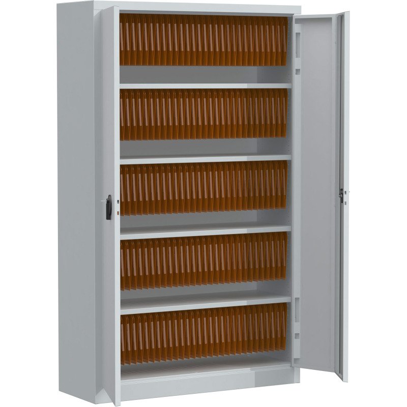 Armoire métal portes pliantes monobloc Elhit L 120 x P 43 cm