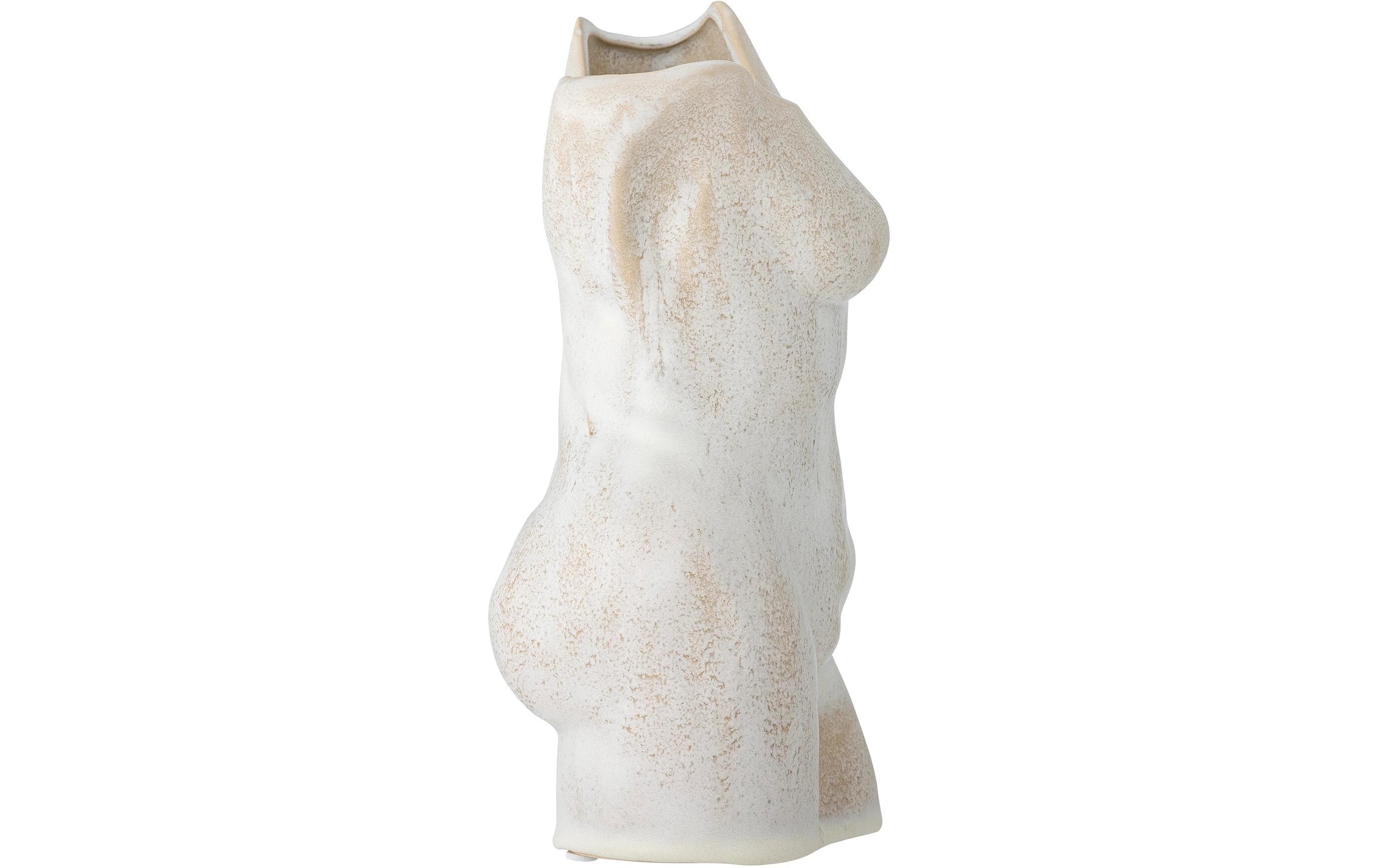 Vase Athena 23 cm, NatureSkulpturale Kunstfertigkeit