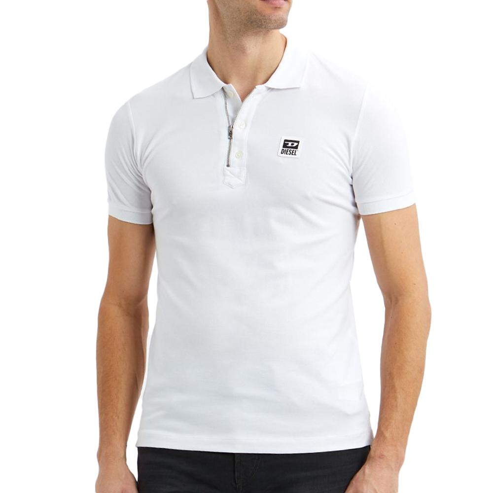 Diesel Polo Blanc Homme Diesel Harry