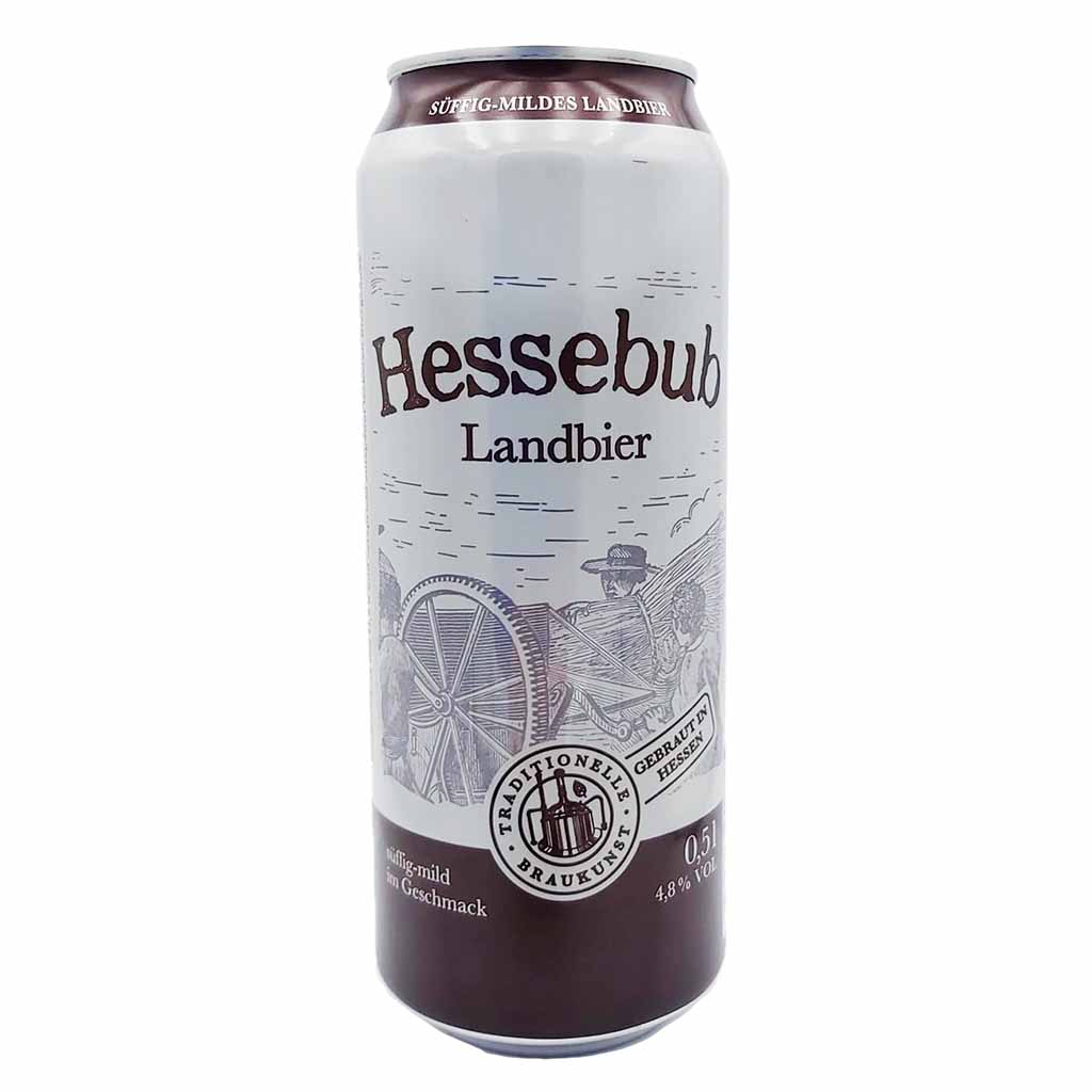 24x Hessebub Landbier 0,5L Dosen 4,8% Vol. 12Liter MHD:27.8.25