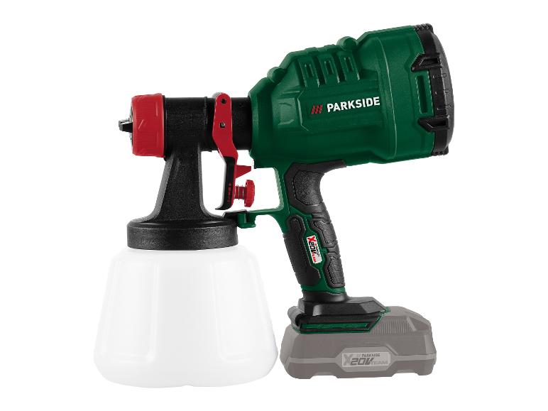 Accu-verfspuit 20 V zonder accu en lader