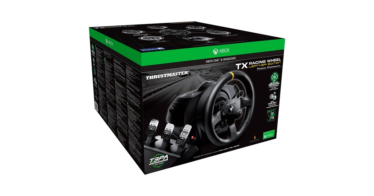 ThrustmasterTX Racing Wheel Leather Edition stuur  (Pc, Xbox One, Xbox Series X|S)