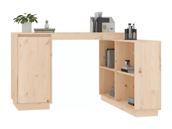 Bureau 110x50x75 cm Bois massif de pin