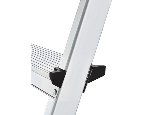 Kaiserthal aluminium huishoudtrap, 4 treden, tot 125 kg