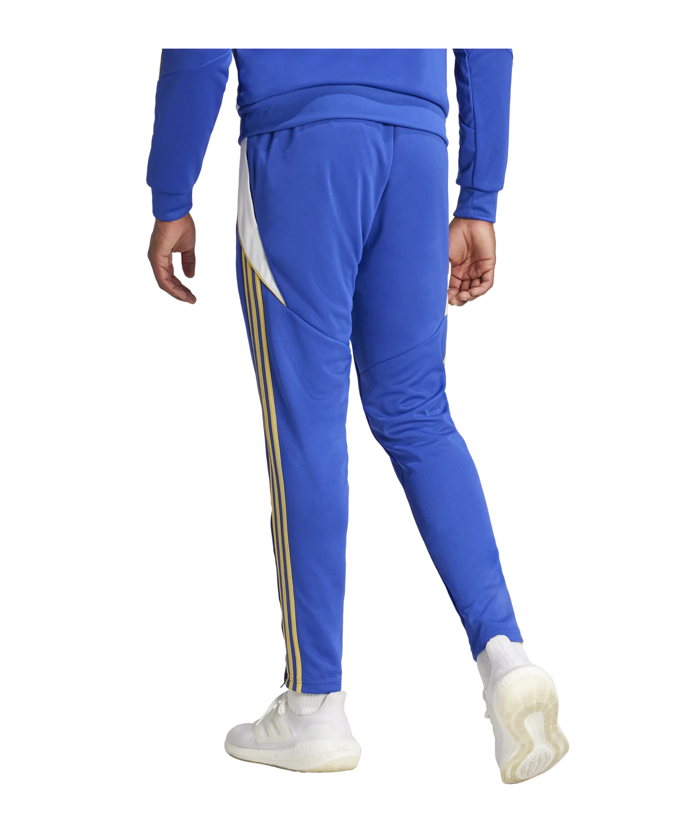 adidas Messi Trainingshose Blau Weiss