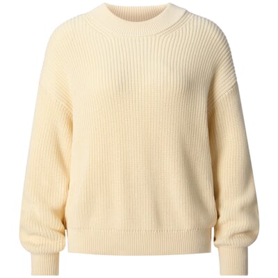 Damen-Strickpullover, Naturweiß