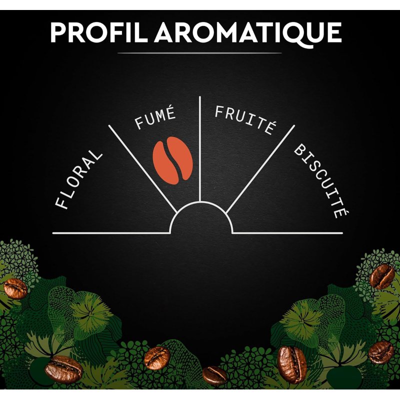 Café en grains Carte Noire Bio Intense - paquet de 1 kg