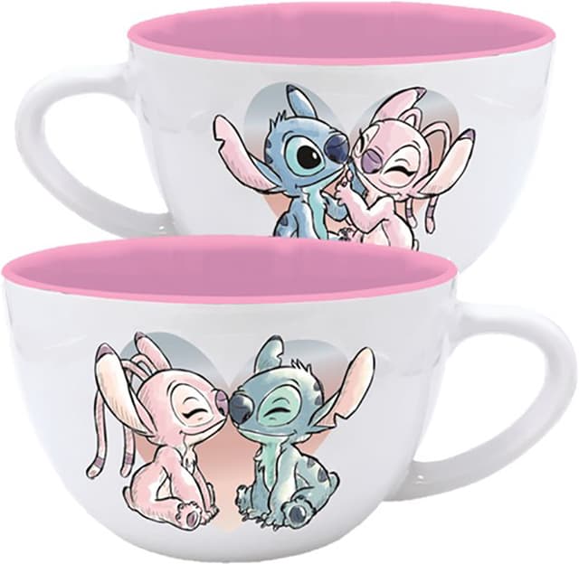 Konix Stitch krus (Stitch & Angel Jumbo)