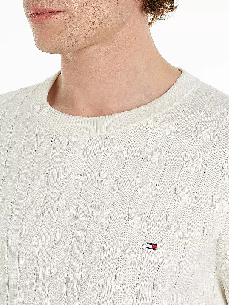 TOMMY HILFIGER Pullover weiss
