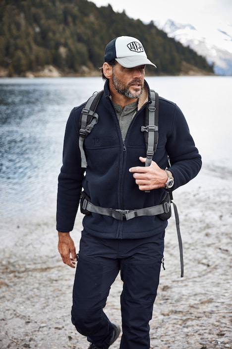 JAY-PI Fleecejacke, Outdoor, Stehkragen, bis 7 XL