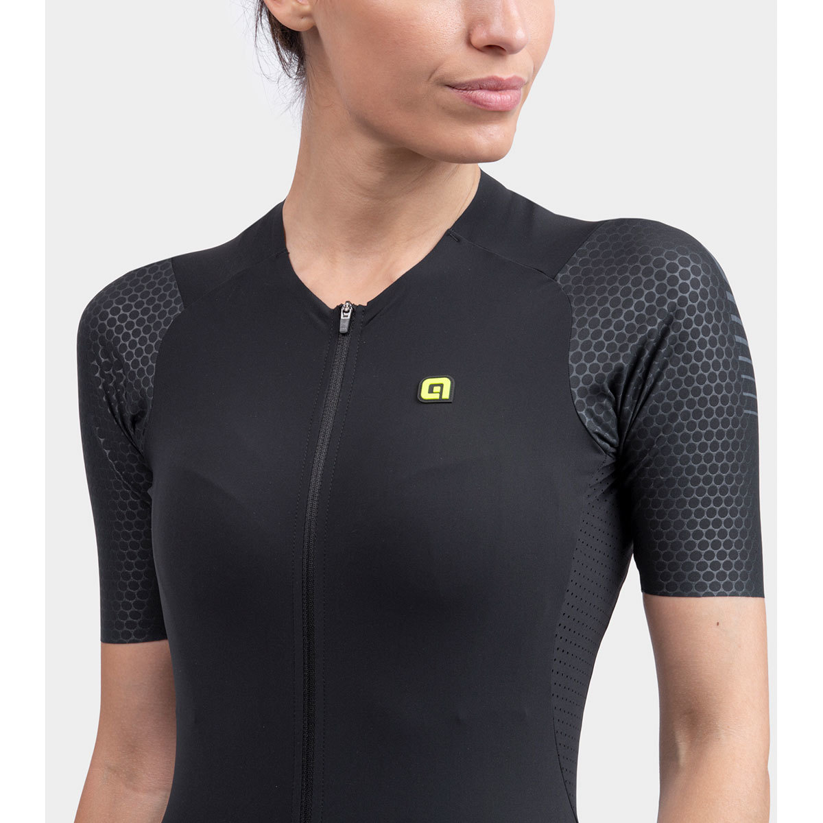 Ale R-EV1 Race Special Fietsshirt Korte Mouwen Zwart Dames