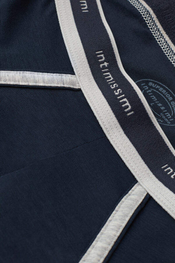 Cueca Supima® Natural Fresh Cotton com logotipo