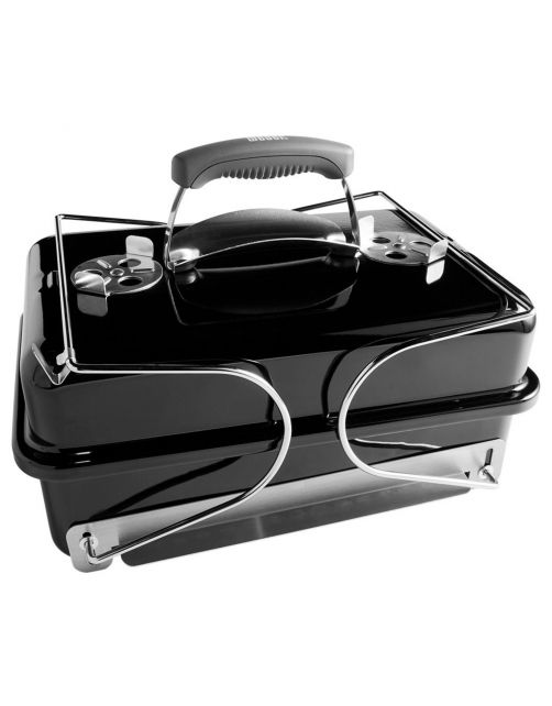 Weber Bbq Go-Anywhere Houtskoolvers. - Barbecue - 53x31 cm Zwart Houtskool