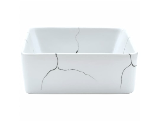 VIDAXL - Vasque à poser blanc rectangulaire 46x35,5x13 cm céramique
