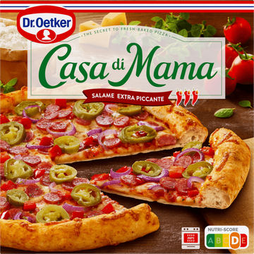 Dr. Oetker Casa di Mama Pizza Salame extra piccante 415 g