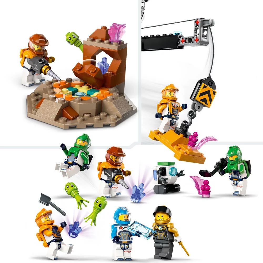LEGO®CITY 60434 - LA STATION SPATIALE ET LA BASE DE LANCEMENT DE FUSEES