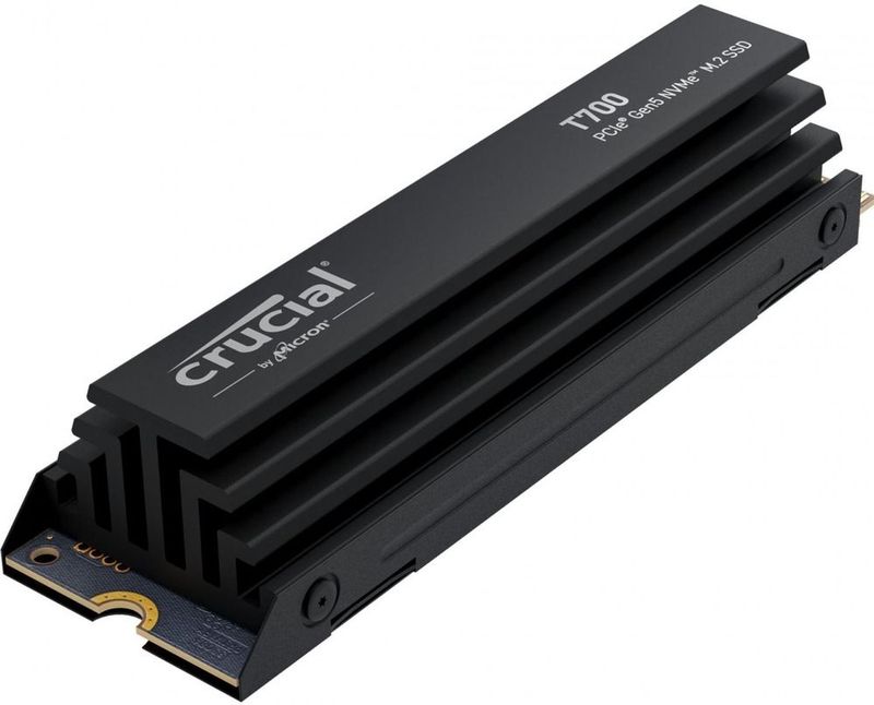 Crucial - CT2000T700SSD5 - 2TB Gen5 NVMe M.2 SSD - Zwart