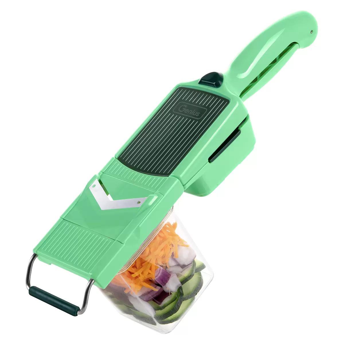 Küchenmesser Genius grün