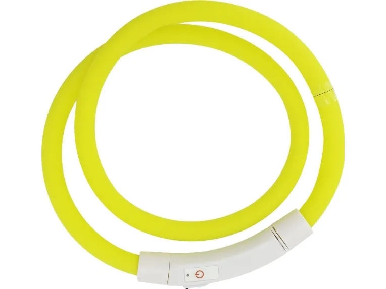 Active Canis USB LED Pet Collar yellow