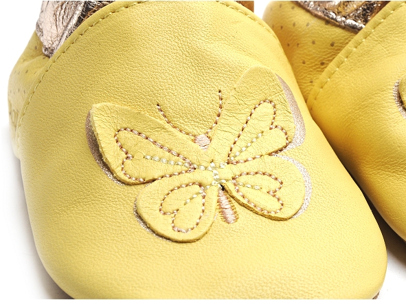 Robeez chaussons bebe fly in the wind jaune