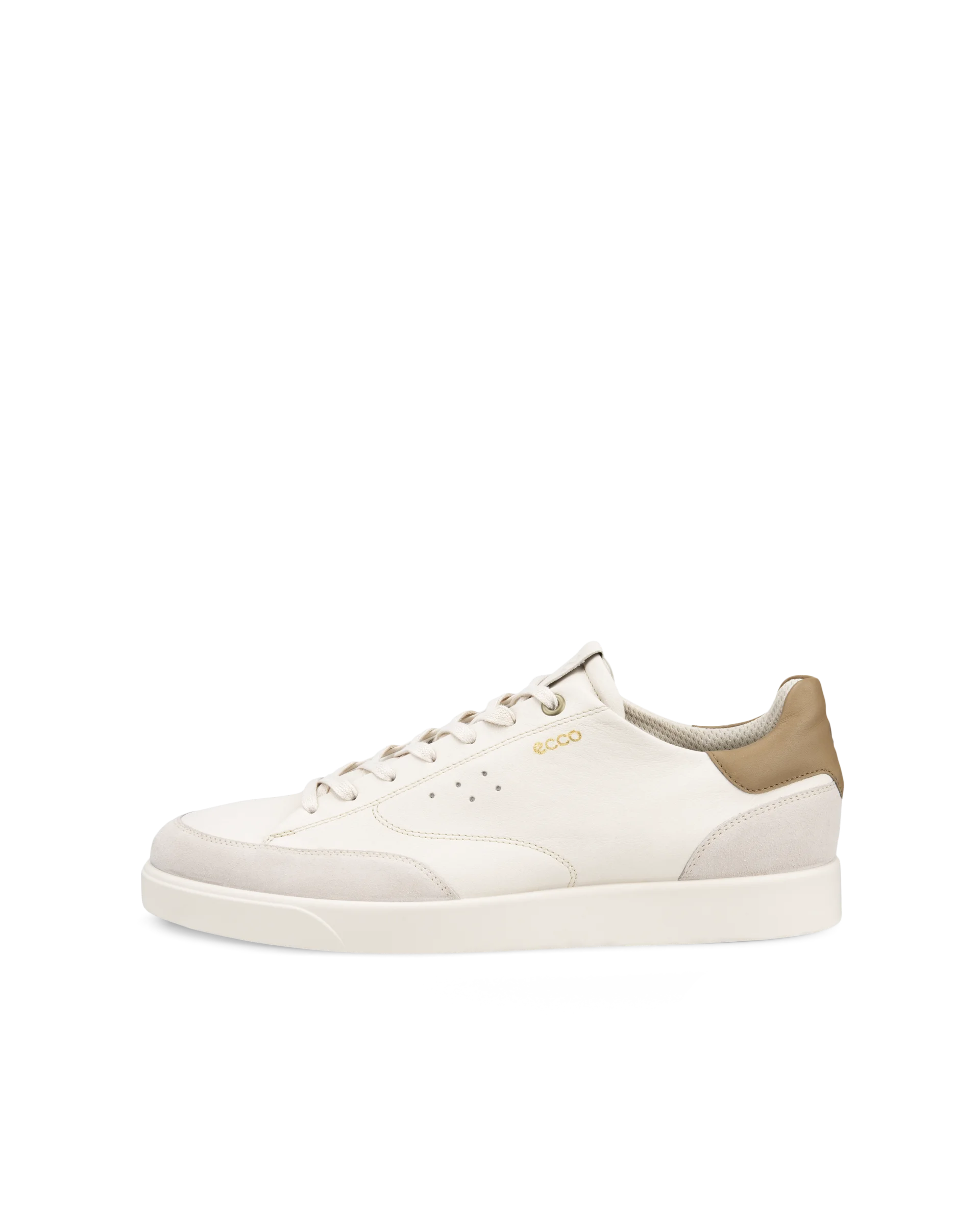 ECCO STREET LITE M Herren Ledersneaker Beige
