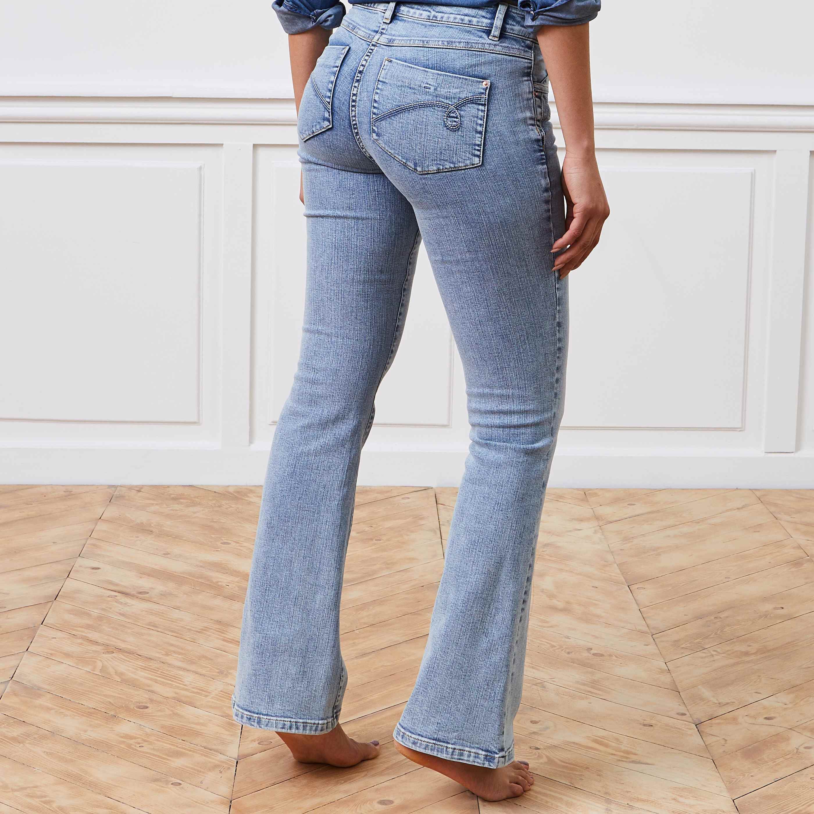 Jean bootcut BALI femme - LIGHT STONE