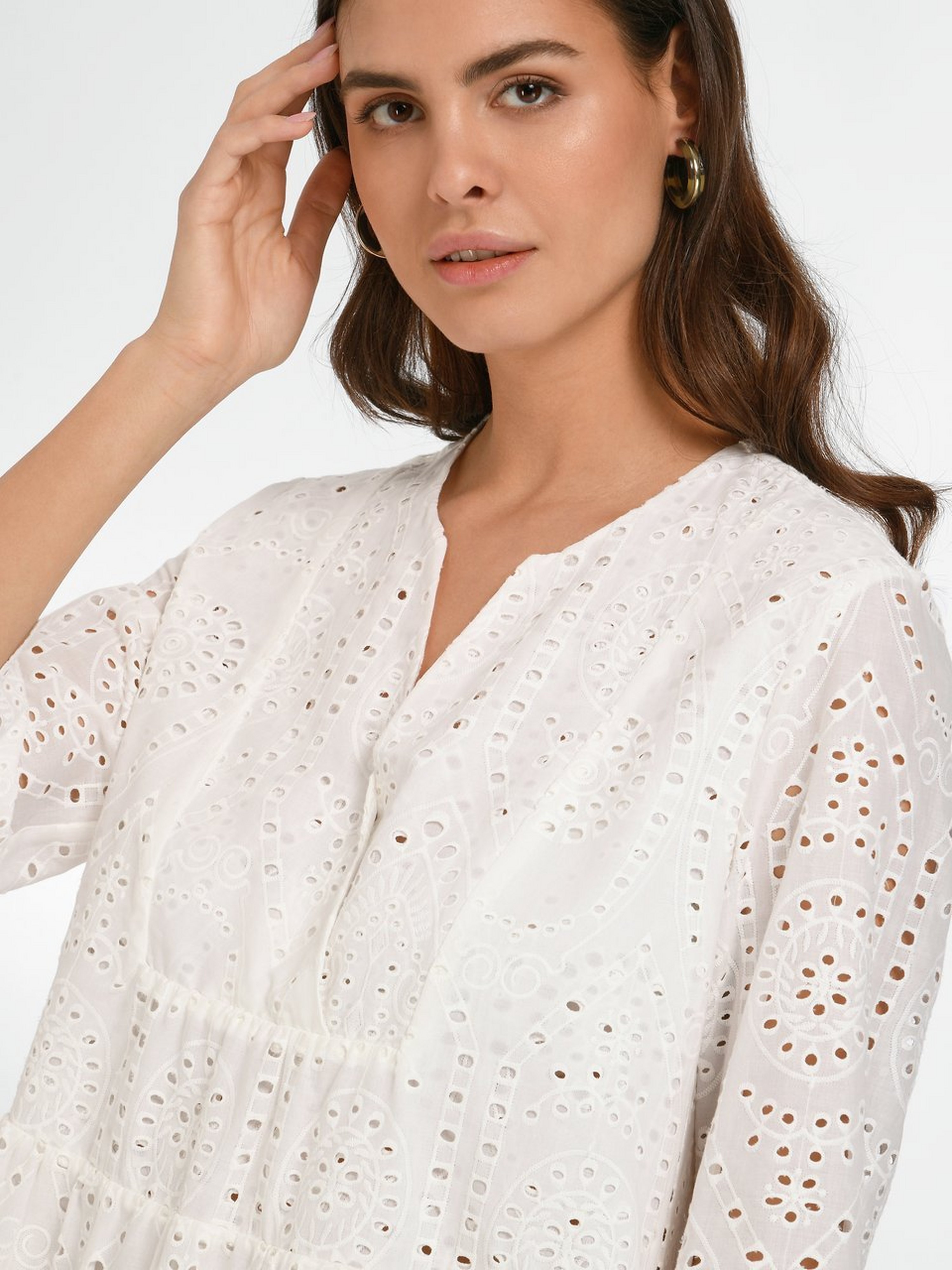 Kleid mit 3/4-Arm