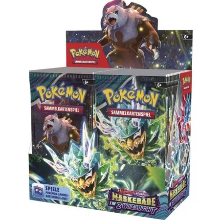 Pokemon Maskerade im Zwielicht Display mit 36 Boostern