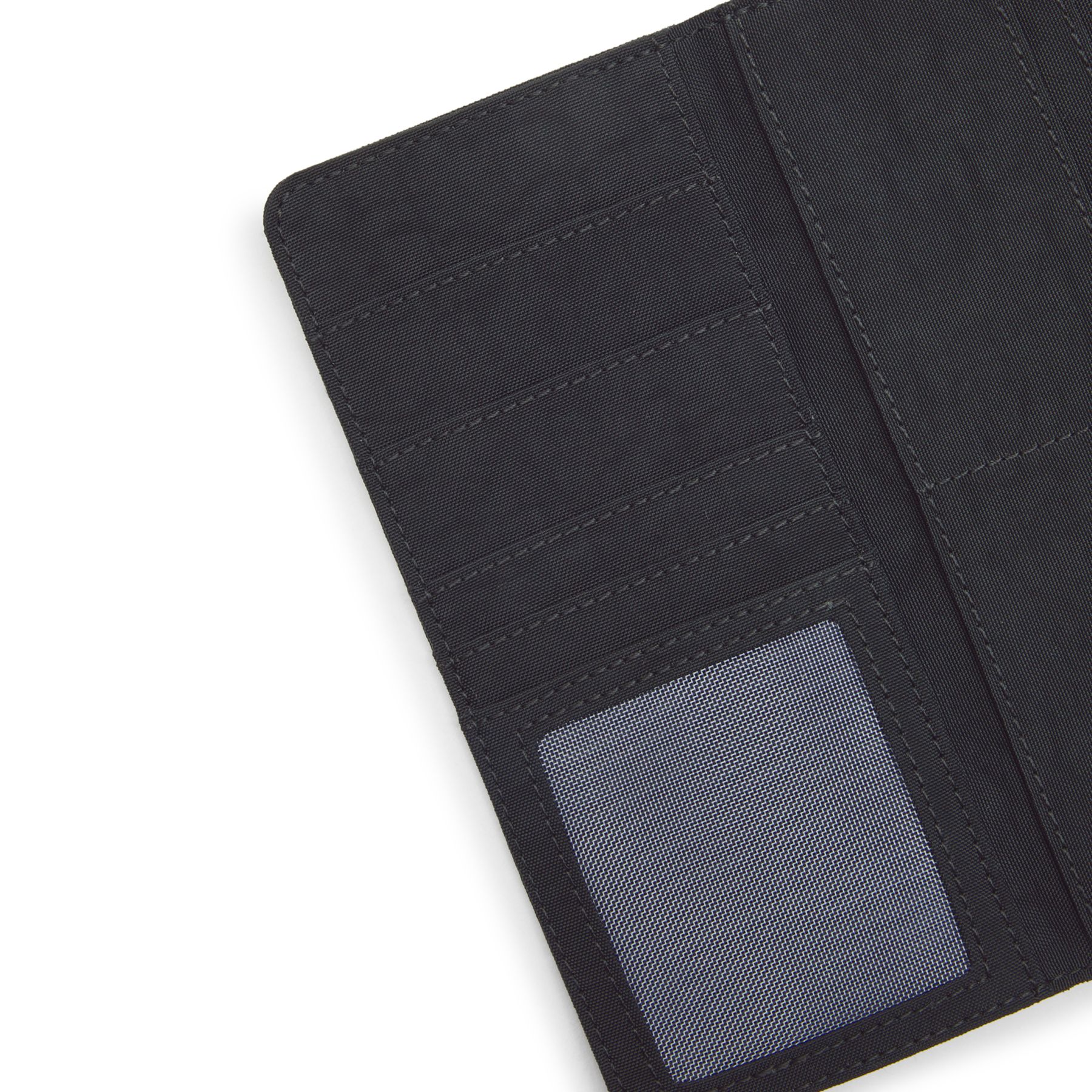 MONEY LAND Grand Portefeuille RFID - Black Noir