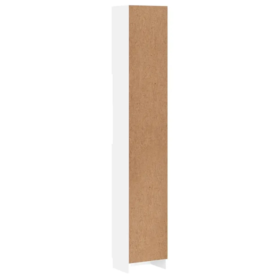vidaXL - Badkamermeubel - Wit - Bewerkt hout
