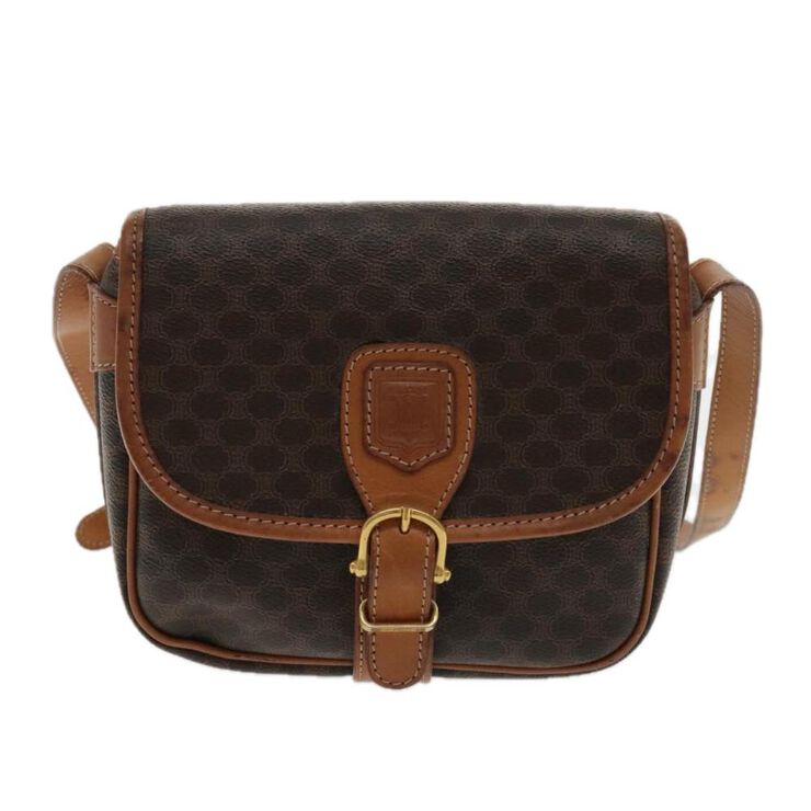 Celine Vintage Celine Crossbody Bag Brown