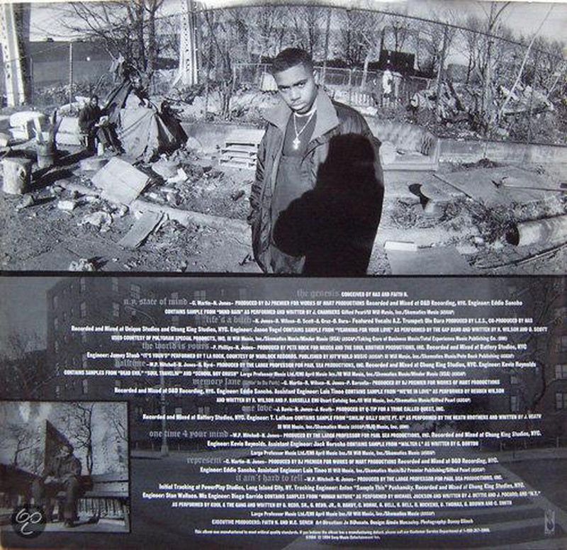 Nas - Illmatic - LP - Vinyl - 1 Plaat - Engels - April 1994
