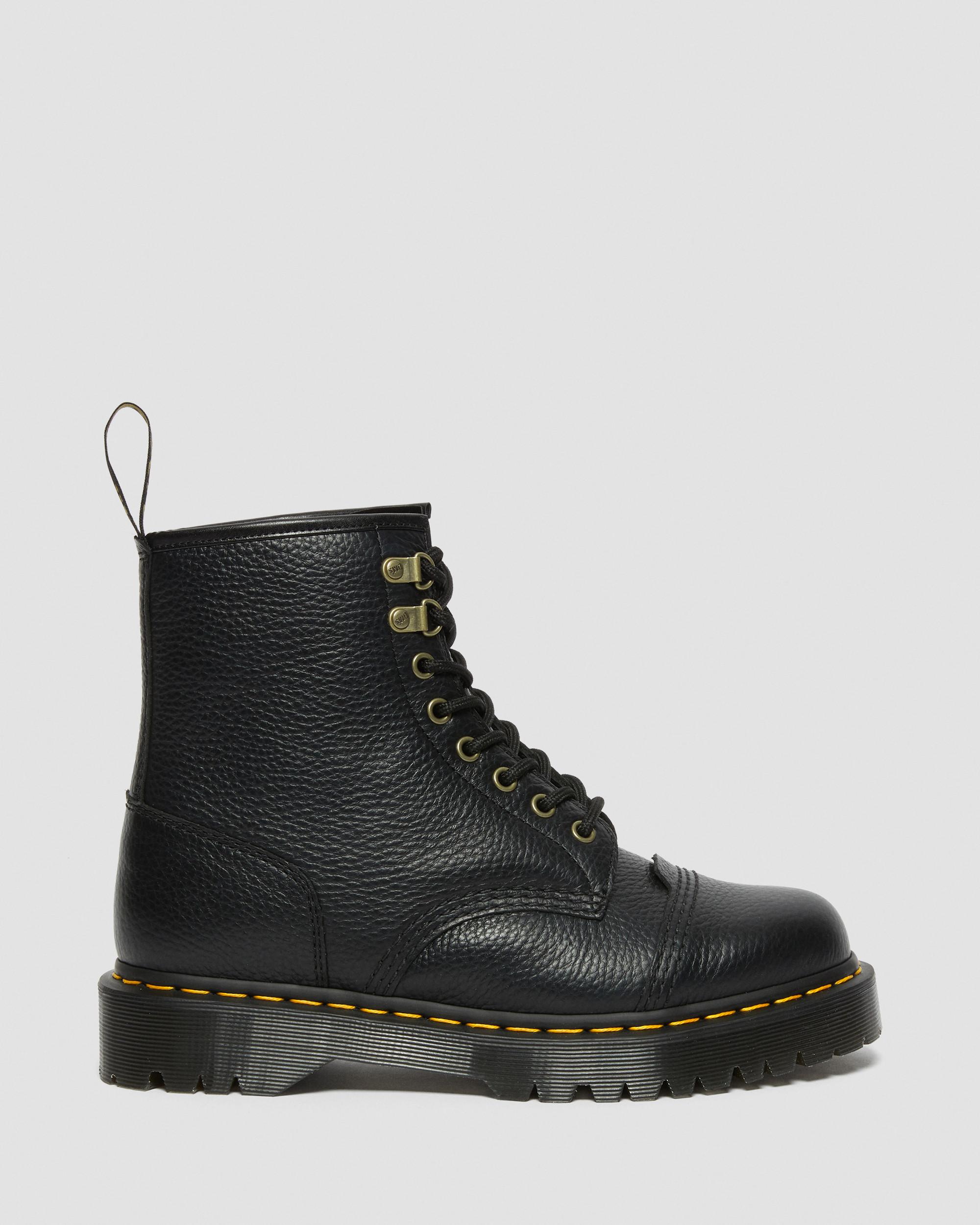 1460 Bex Fleece-Lined Leather Lace Up Boots