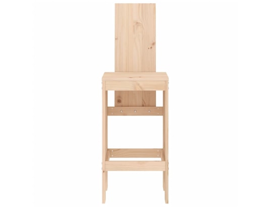 VIDAXL - Tabouret de bar Tabourets de bar 2 pcs 40x42x120 cm bois massif de pin
